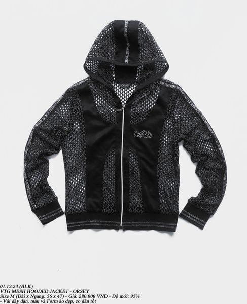  01.12.24 - VTG MESH HOODED JACKET - ORSEY 