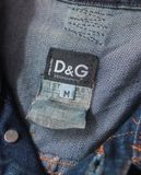  07.14.24 - VTG CROPPED DENIM JACKET - DOLCE & GABBANA 