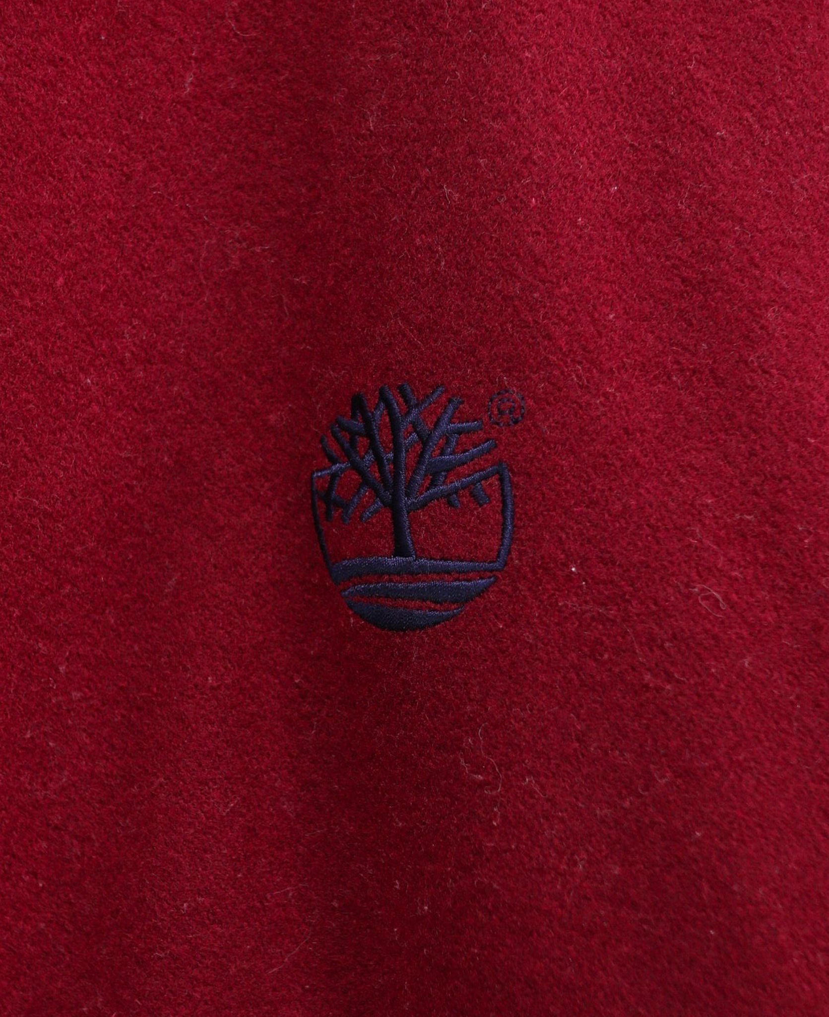  12.20.23 - VTG LEATHER SLEEVE WOOL VARSITY JACKET - TIMBERLAND 