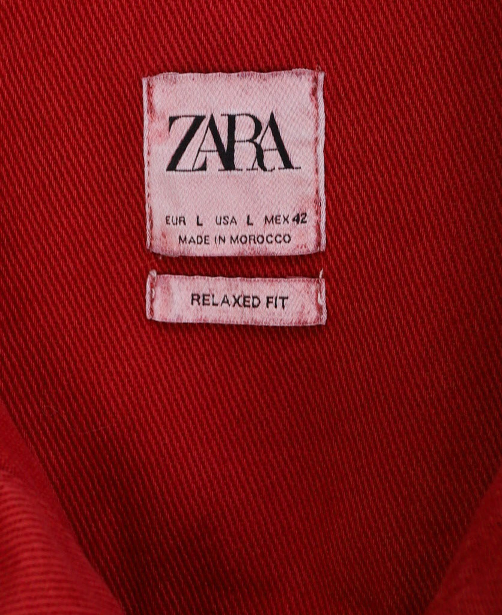  12.24.23 - VTG DENIM SHIRT JACKET - ZARA 