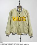  12.20.23 - VTG REVERSIBLE BASEBALL JACKET - MALT'S BEER 