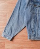  07.14.24 - VTG CROPPED DENIM JACKET - COCO 