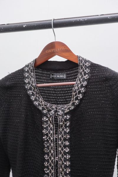  03.11.23 - VTG KNIT CARDIGAN JACKET - CECIL McBEE 