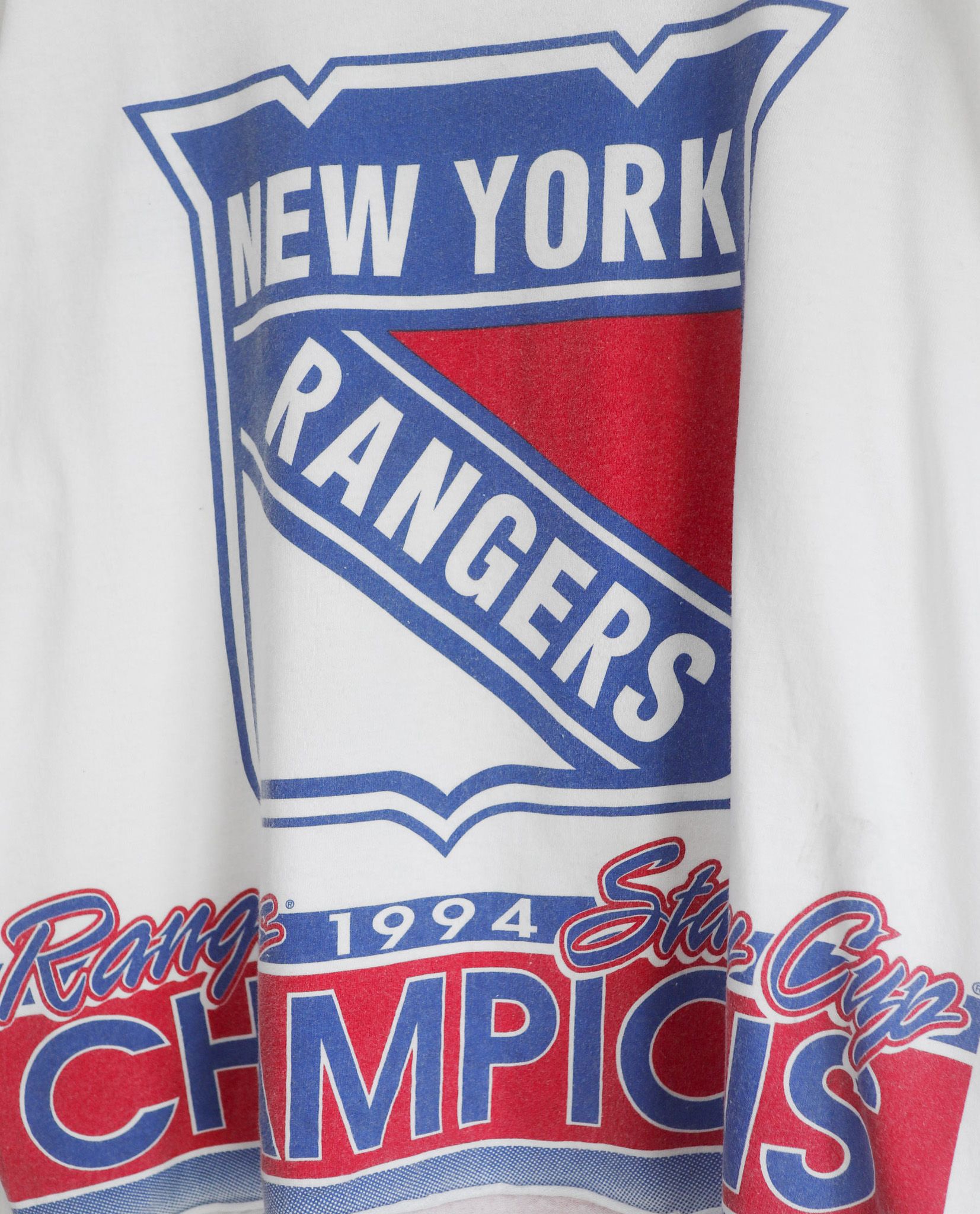  05.19.23 - VTG CROPPED T-SHIRT - NEW YORK RANGERS 1994 