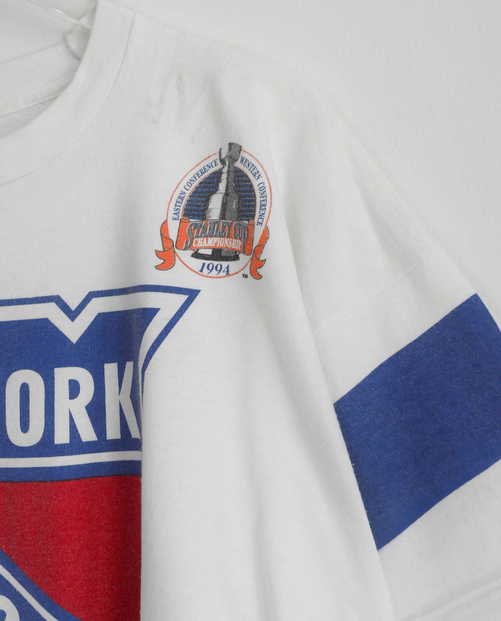  05.19.23 - VTG CROPPED T-SHIRT - NEW YORK RANGERS 1994 