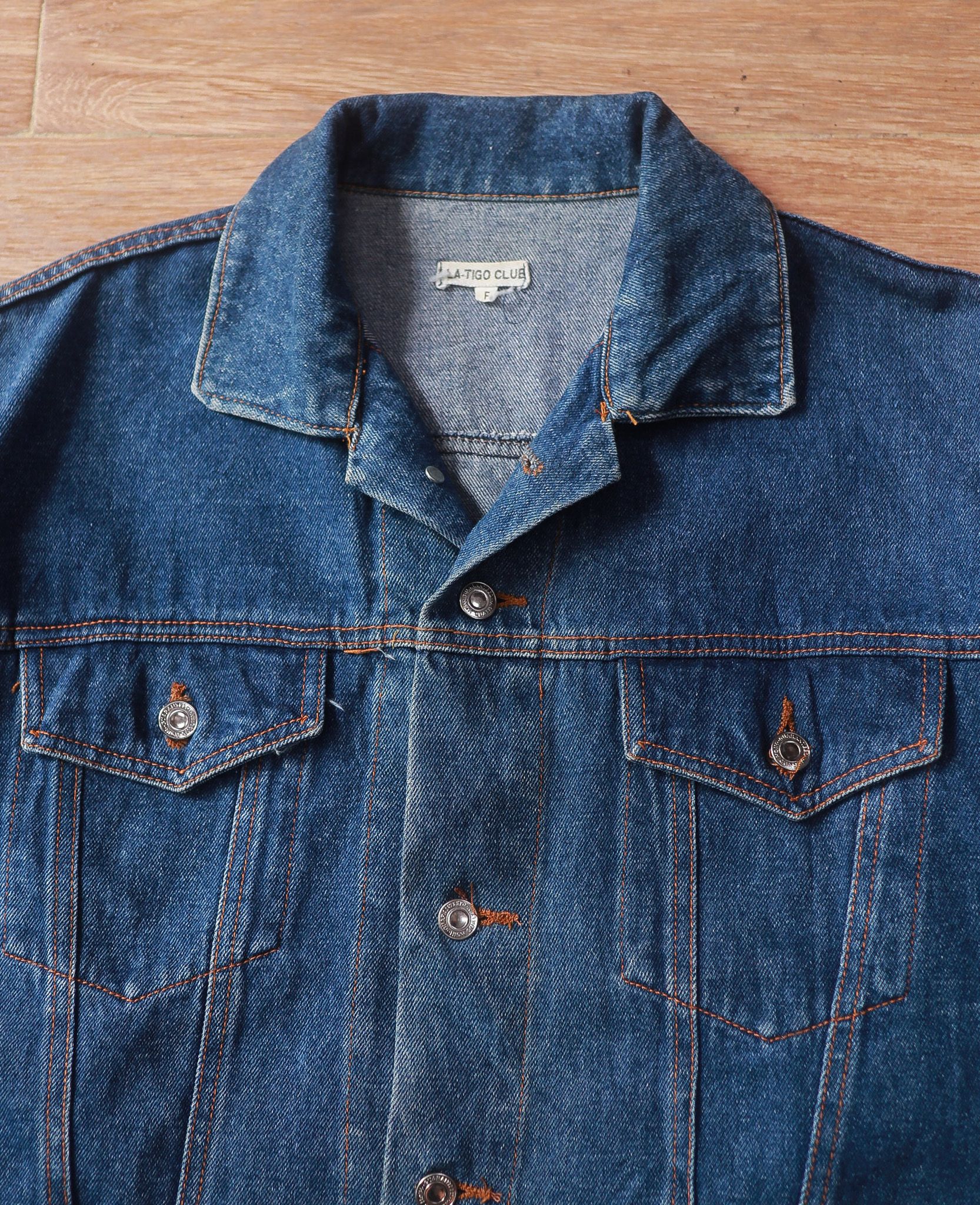  07.14.24 - VTG DENIM JACKET - LA-TIGO CLUB 