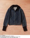  07.15.24 - VTG CROPPED DENIM JACKET - SISLEY 