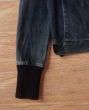  07.15.24 - VTG CROPPED DENIM JACKET - SISLEY 