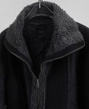  12.26.23 - VTG SUEDE SHERPA LINED JACKET - YEVS 
