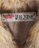  12.26.23 - VTG CROPPED FUR COLLAR BLOUSON JACKET - PRIDE INTERNATIONAL DESIGN 