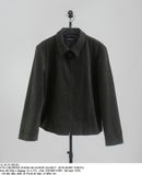  12.26.23 - VTG CROPPED SUEDE BLOUSON JACKET - RUN ROPE TOKYO 