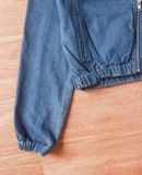  07.17.24 - VTG CROPPED BIKER DENIM JACKET - MURUA 