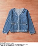  07.17.24 - VTG DENIM CARDIGAN JACKET 