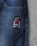  08.07.23 - VTG BAGGY DENIM SHORT - ECKO 