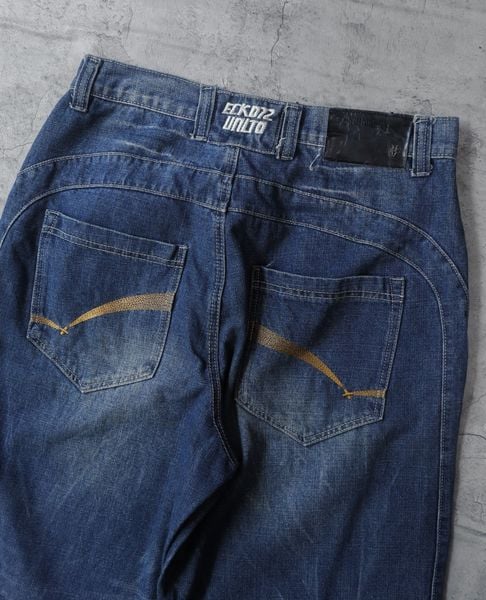  08.07.23 - VTG BAGGY DENIM SHORT - ECKO 