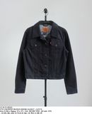  12.26.23 - VTG CROPPED WAXED DENIM JACKET - LEVI'S 