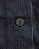  12.26.23 - VTG CROPPED WAXED DENIM JACKET - LEVI'S 
