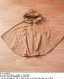  07.17.24 - VTG WOOL PONCHO JACKET - PAGEBOY 