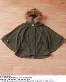  07.17.24 - VTG WOOL PONCHO JACKET - SORRIDERE 