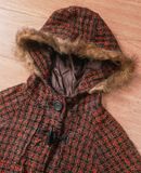  07.17.24 - VTG WOOL PONCHO JACKET - OLIVE DES OLIVE 