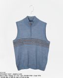  12.13.22 - VTG KNIT VEST - SIMPLE LIFE 