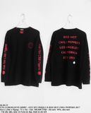  06.08.23 - VTG LONGSLEEVE SHIRT - GU BY UNIQLO X RED HOT CHILI PEPPERS 2017 