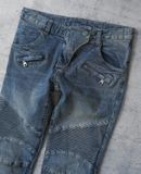  08.09.23 - VTG BIKER DENIM PANTS - BALMAIN PARIS 