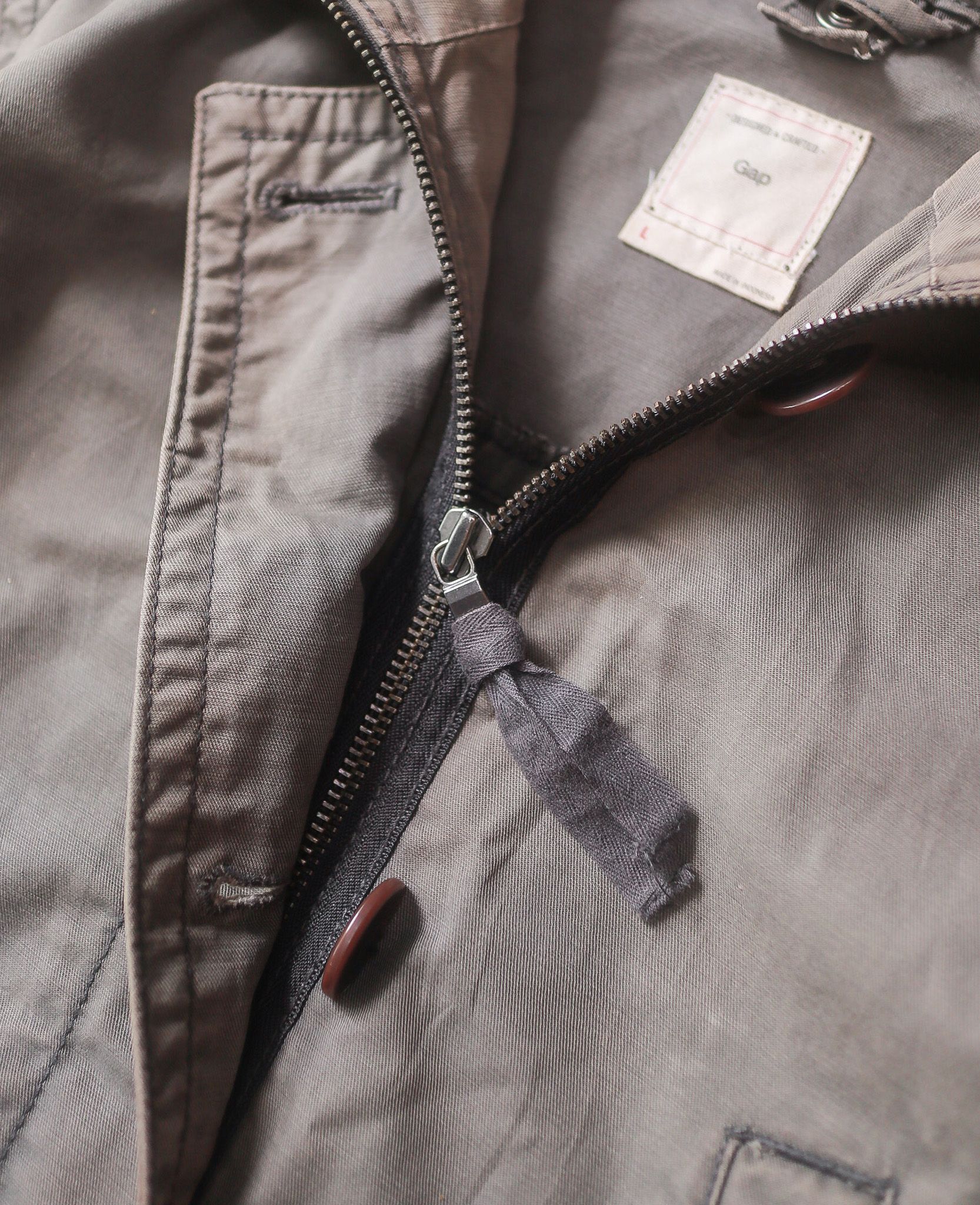  07.21.24 - VTG MILITARY PARKA JACKET - GAP 