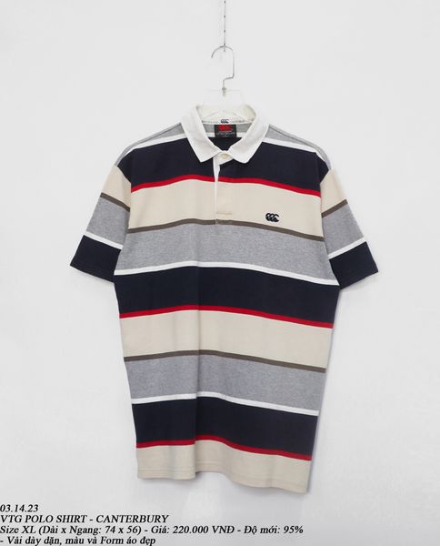  03.14.23 - VTG POLO SHIRT - CANTERBURY 