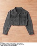  07.21.24 - VTG SUPER CROPPED DENIM JACKET - GU by UNIQLO 