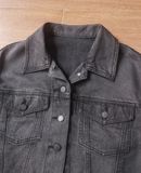  07.21.24 - VTG SUPER CROPPED DENIM JACKET - GU by UNIQLO 
