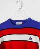  13.12.22 - VTG KNIT SWEATSHIRT - BIG WHITE 90s 