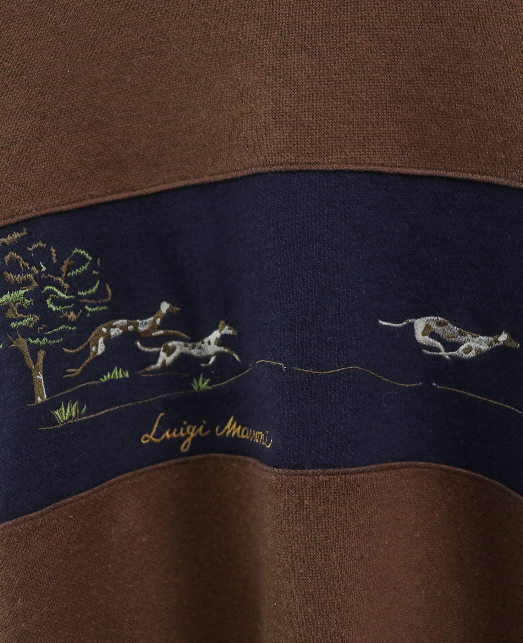  01.04.24 - VTG KNIT SWEATSHIRT - LUIGI MASSONI ITALY 