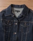  07.21.24 - VTG CROPPED DENIM JACKET - UNIQLO 