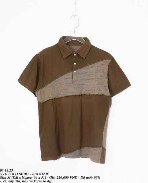  03.14.23 - VTG POLO SHIRT - SIX STAR 