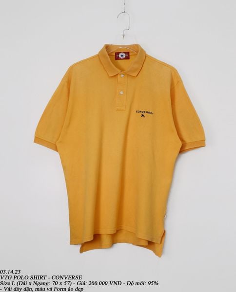  03.14.23 - VTG POLO SHIRT - CONVERSE 
