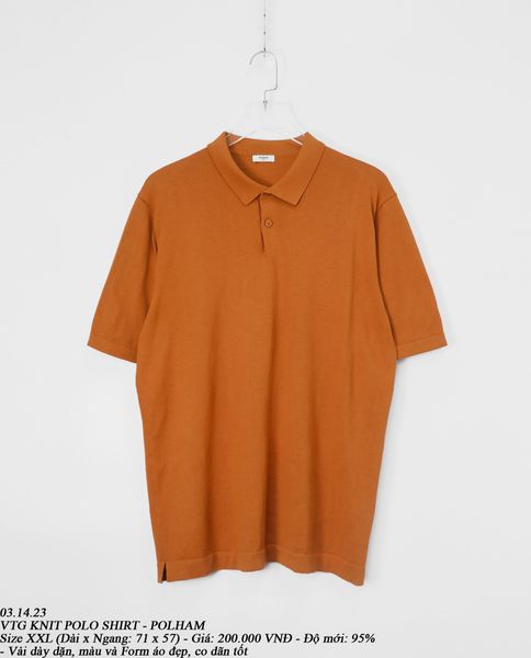  03.14.23 - VTG POLO SHIRT - POLHAM 