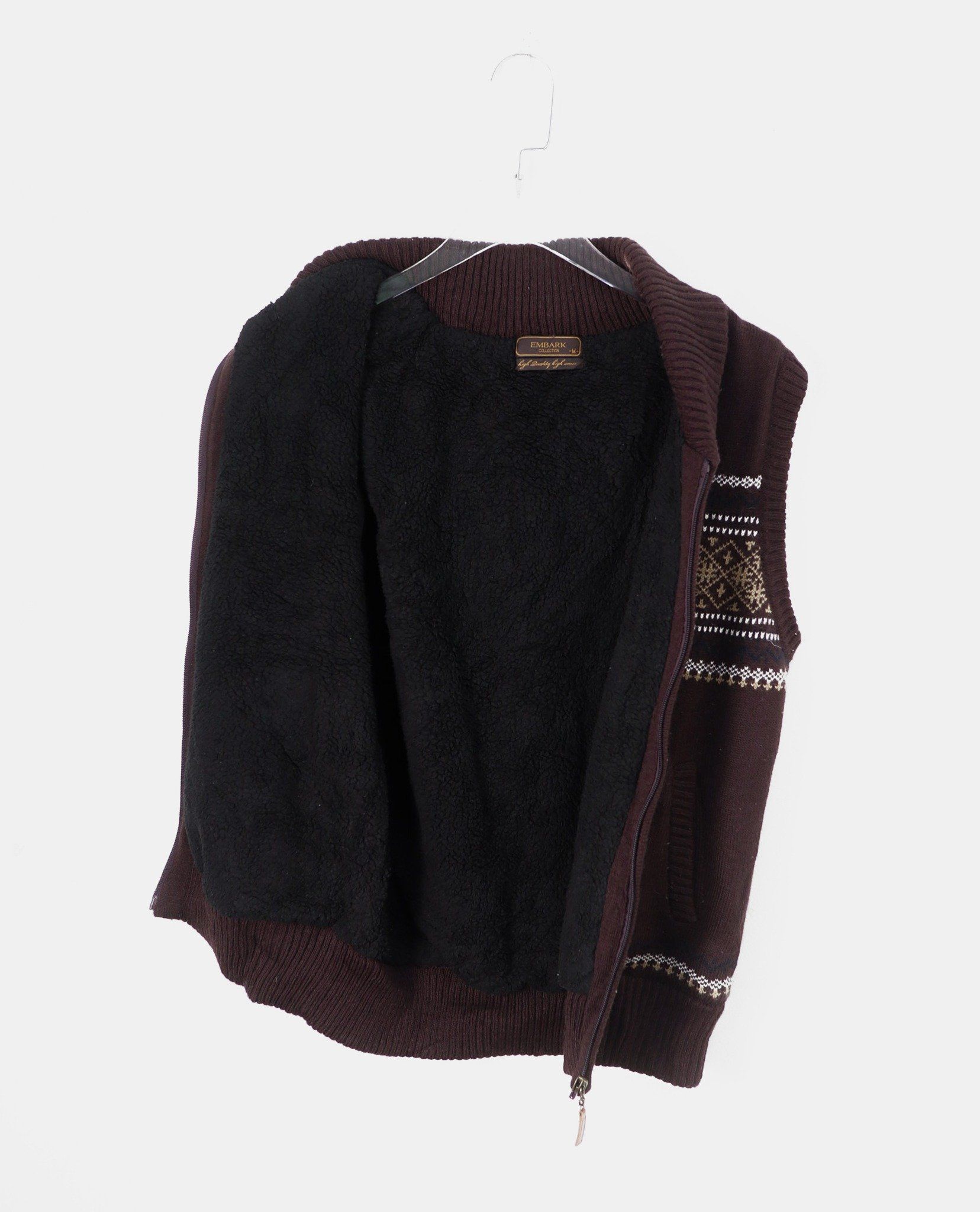  12.13.22 - VTG KNIT VEST JACKET - EMBARK 