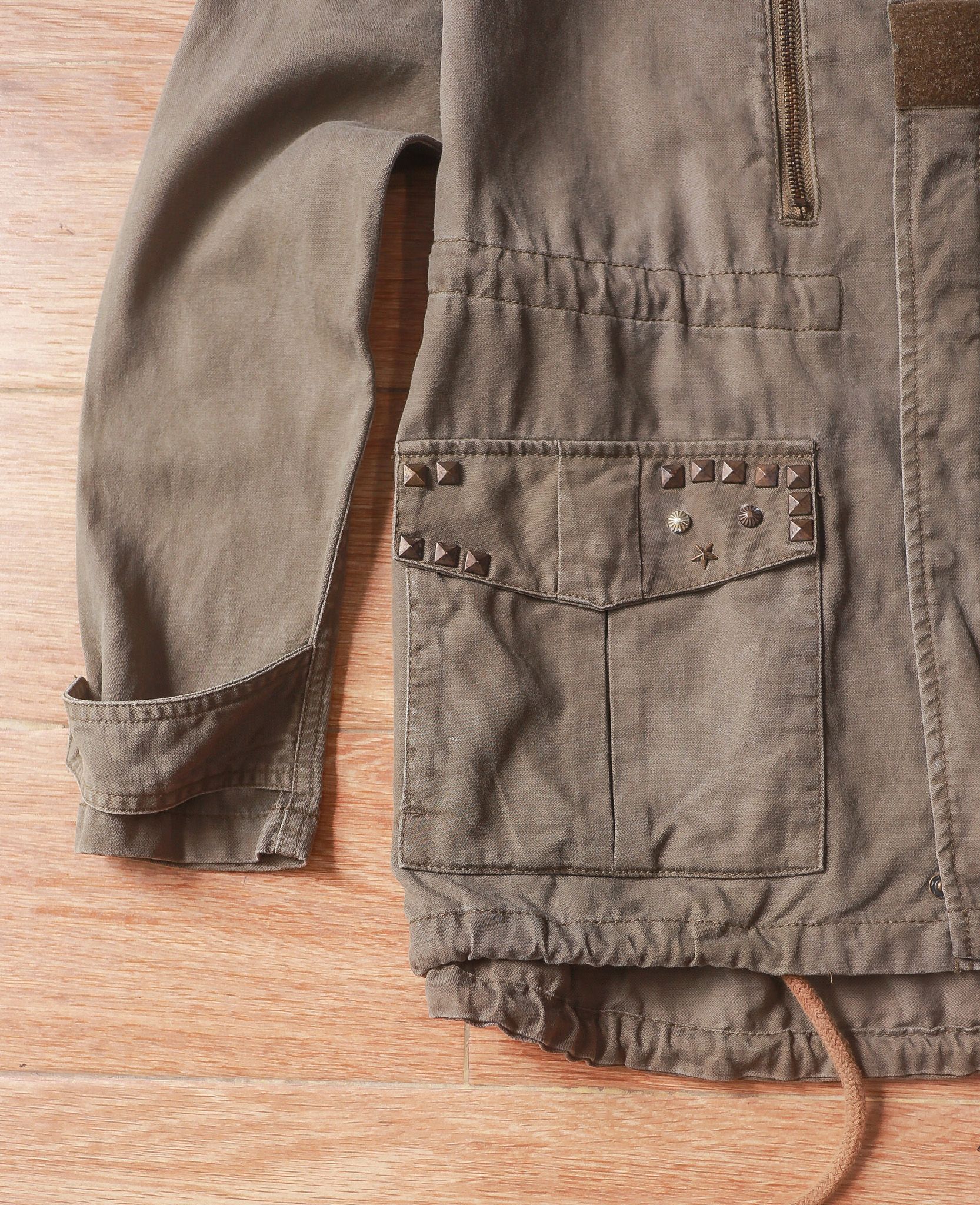  07.21.24 - VTG MILITARY PARKA JACKET - UNGRID 