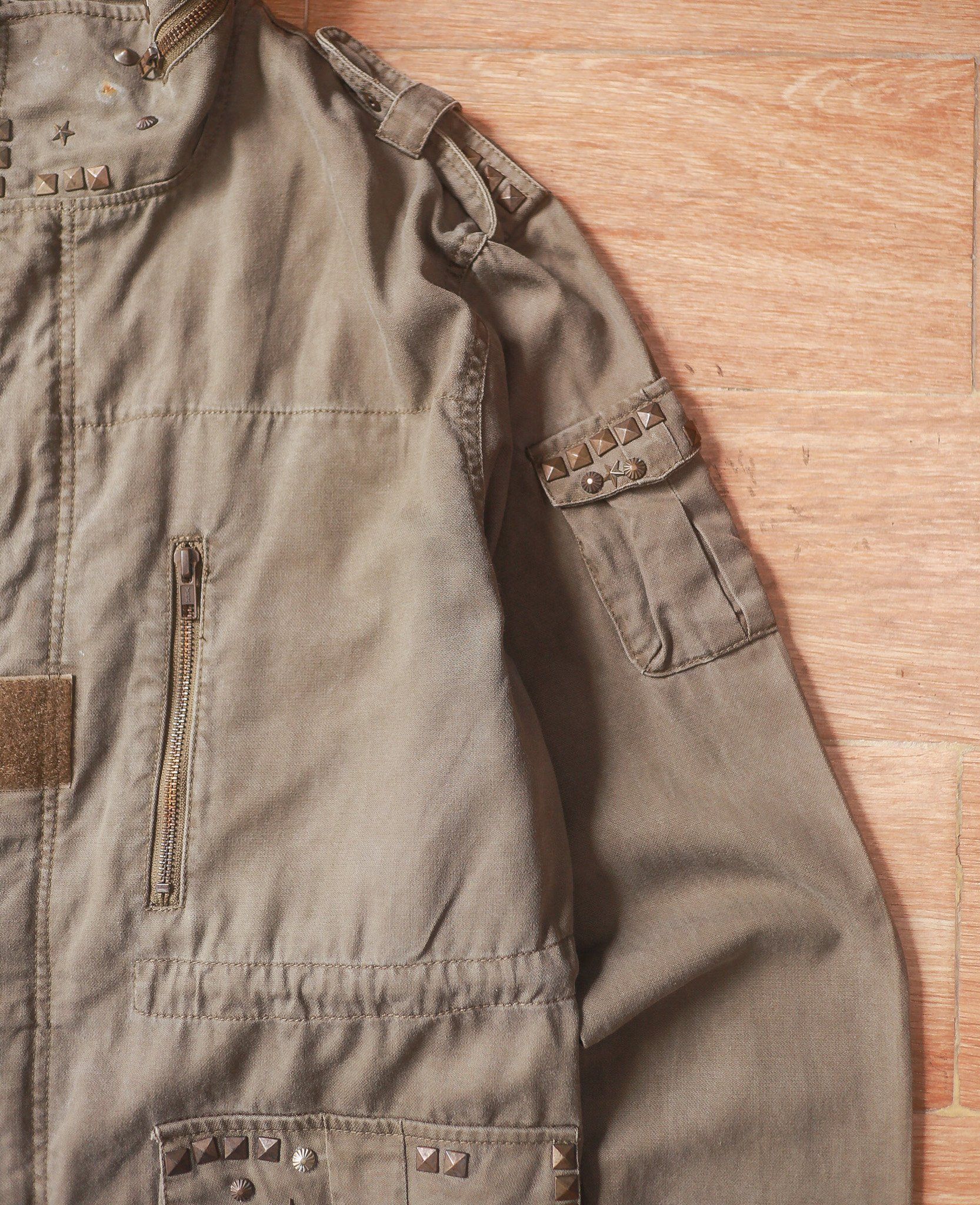  07.21.24 - VTG MILITARY PARKA JACKET - UNGRID 