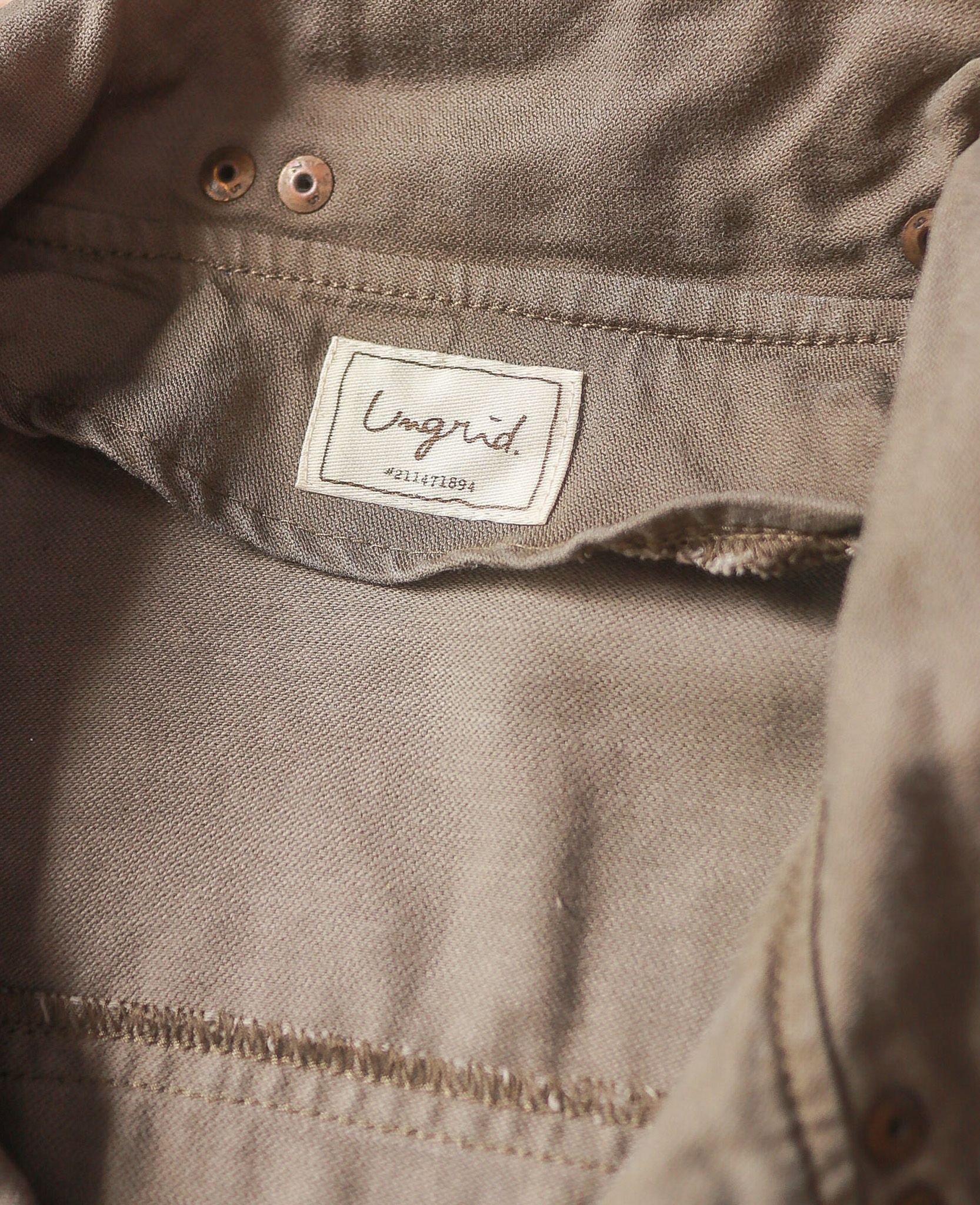  07.21.24 - VTG MILITARY PARKA JACKET - UNGRID 
