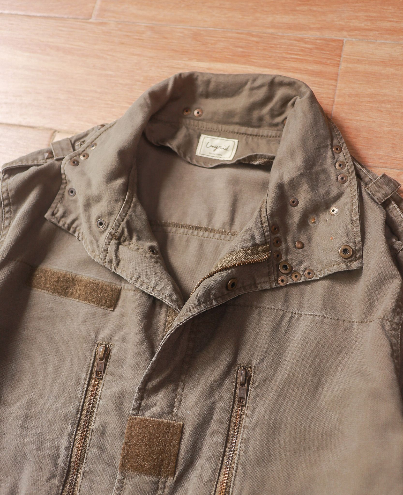  07.21.24 - VTG MILITARY PARKA JACKET - UNGRID 