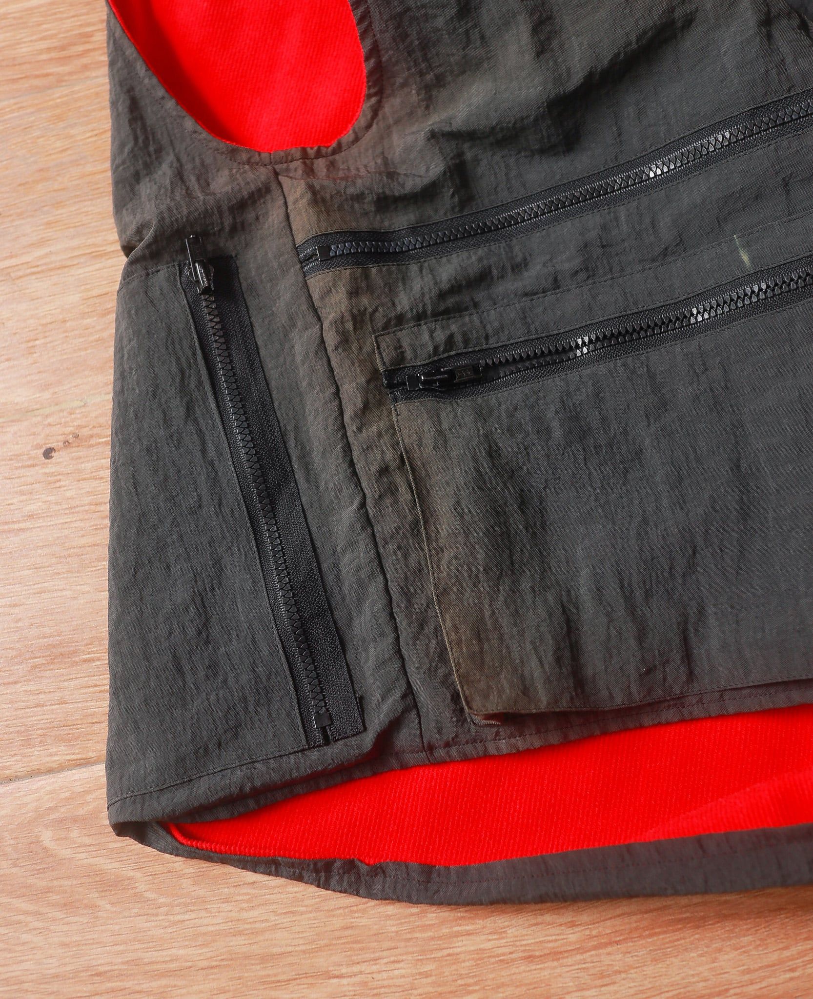  07.21.24 - VTG REVERSIBLE VEST JACKET - YAMAHA 90s 