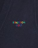  10.21.22 - VTG KNIT VEST - BENETTON GOLF 