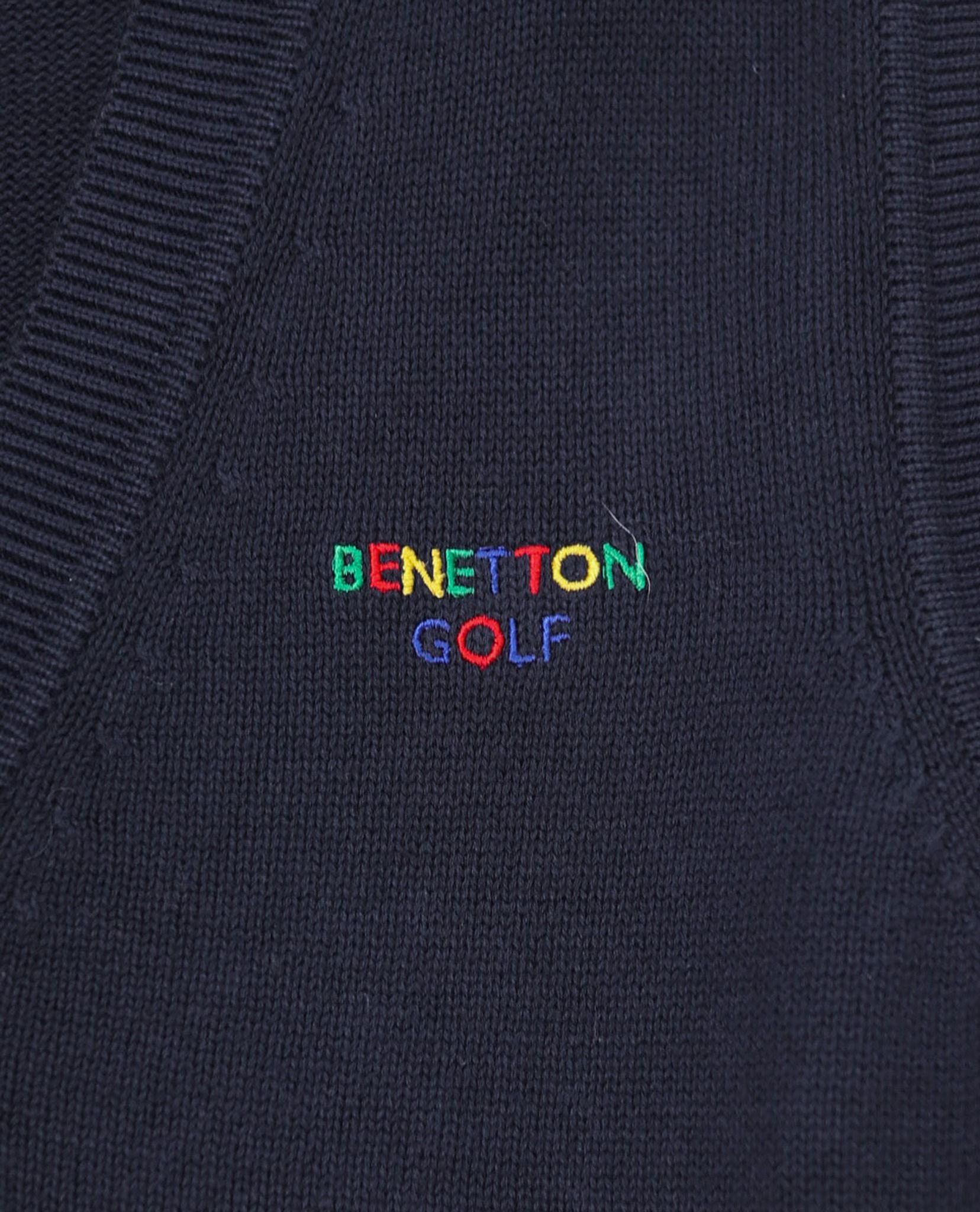  10.21.22 - VTG KNIT VEST - BENETTON GOLF 
