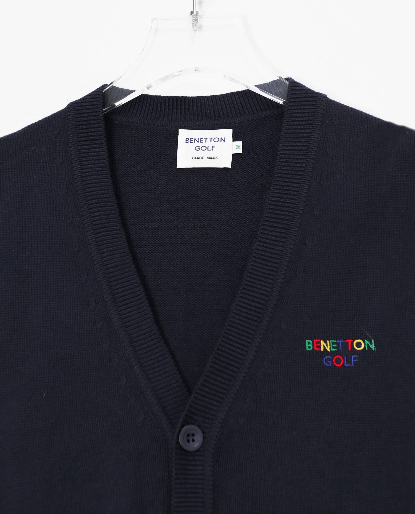  10.21.22 - VTG KNIT VEST - BENETTON GOLF 