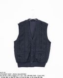  10.21.22 - VTG KNIT VEST - PIZZA VALENTINO 