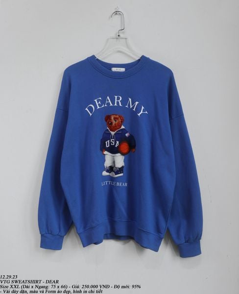  12.29.23 - VTG SWEATSHIRT - DEAR 