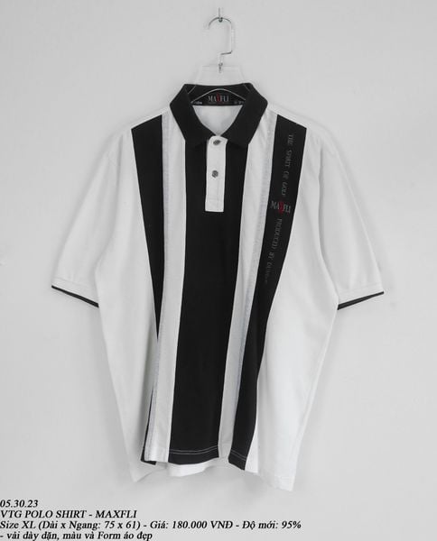 05.30.23 - VTG POLO SHIRT - MAXFLI 