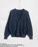  07.26.24 - VTG KNIT CARDIGAN JACKET - EX-CLUB RENOWN 